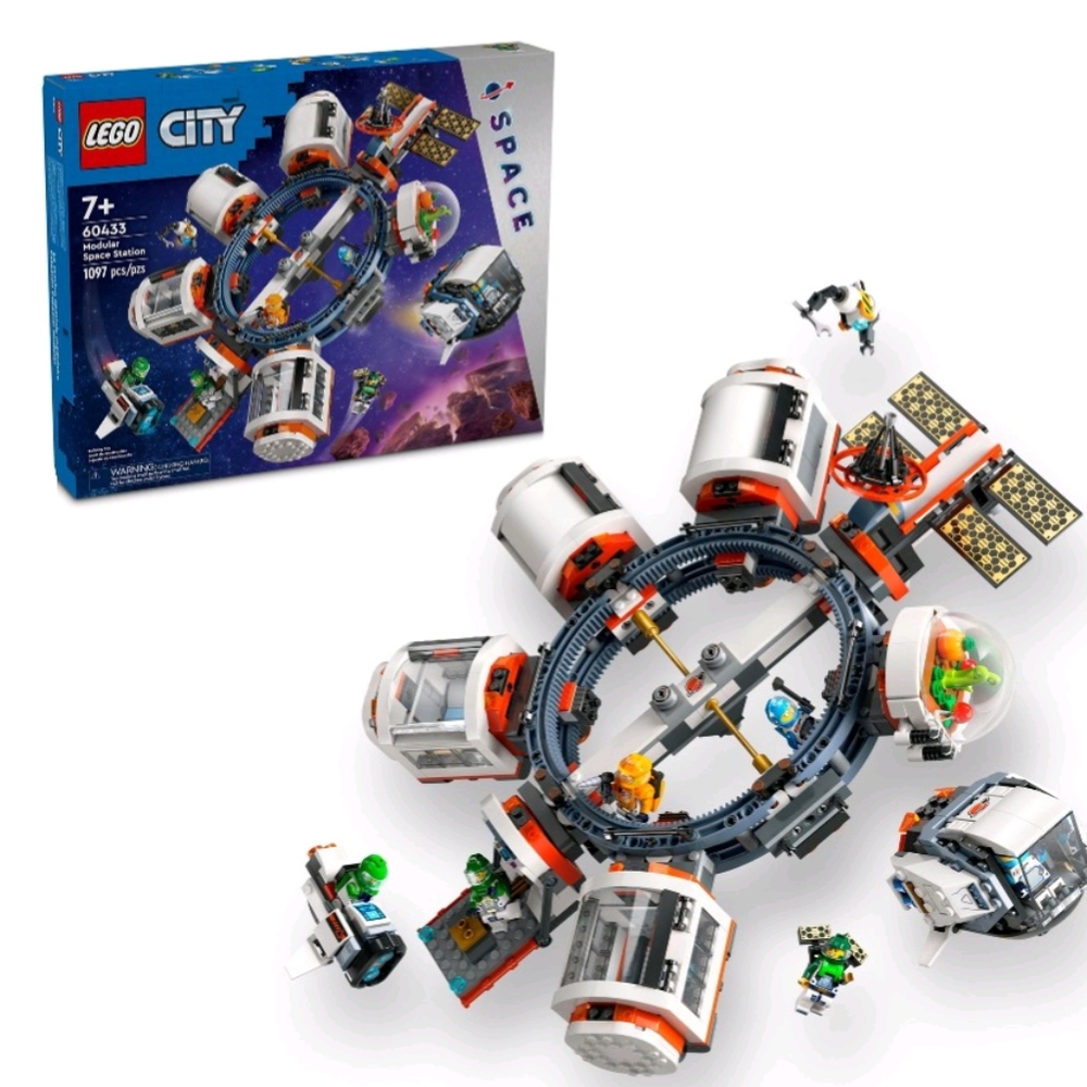 NIB LEGO City Modular Space Station 60433